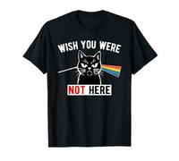 Wish You were Not Here Funny Cat Camiseta