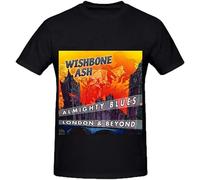 Wishbone Ash Almighty Blues London and Beyond R&B Mens Printed T Shirts M