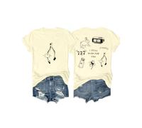 Wishbone - Camisa con texto en inglés "I Still Wish for You", camisetas gráficas divertidas para mujeres y hombres, Amarillo cremoso, XS
