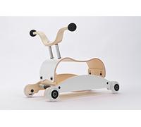 Wishbone Mini Flip Mix,Match 3 en 1 en color Top Blanco, Base Blanco, Ruedas Blancas