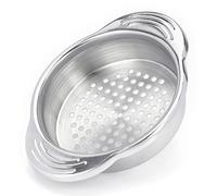 WishDirect Colador de atún, colador de latas de atún, colador de acero inoxidable de grado alimenticio para atún de tamaño regular y cuello ancho, paquete de 1 unidad