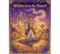 Wishes from the Desert: The Ultimate Arabian Adventure Coloring Book: Magical Desert Scenes to Color - Genies, Flying Carpets & Ancient Treasures | Ages 8-16