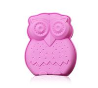WishesMar Moldes de Silicone para Tartas Forma de Ranura de Búho - Antiadherente Molde de Forma Especial para Repostería, Pan, Bizcocho, Gelatina Grande, Hornear