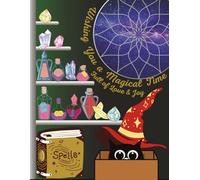 Wishing You a Magical Time full of Love & Joy: Witchy Sketchbook Christmas Gift for Witches, Wiccans & Spiritual People | for Rituals & Witchcraft