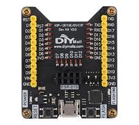 Wishiot ESP8266 - Placa de desarrollo de accesorios de combustión, puerto micro USB integrado, chip CP2102, compatible con ESP-01S ESP-07 ESP-07S ESP-12E ESP-12F ESP-12S ESP-C2 Easy Programer