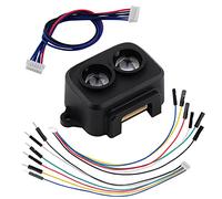Wishiot TF-Luna LiDAR - Sensor de rango de 0,2 m-8 m Módulo de rango de punto único UART/I2C 5V con terminal de 6 pines a cable Dupont para Arduino/RPi Pico/Pixhawk/WiFi_Lora_32