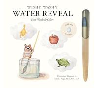 Wishy Washy (Water Reveal Edition): A Reusable Water Reveal Activity Book Teaching First Words and Colors: 14 (Tabitha Paige Children's Book Series)