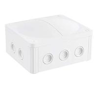 Wiska 612981 10101461 - Caja de derivación (160 x 140 x 81 mm, IP66/IP67), color blanco