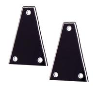 wisoolkic 2 piezas de tablero de unión de mástil duradero de repuesto para guitarristas, bajos y maestros de guitarra, Estilo A