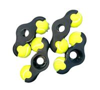 wisoolkic 4X pies basculantes Core para Wahoo Kickr Core Experiencia de Ciclismo Suave y Realista Adaptadores de pies a presión para Ciclismo en Interiores ABS