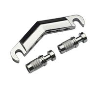 wisoolkic Accesorios para puente de guitarra, fáciles de instalar, que ofrecen un sonido excepcional con puente guitarra eléctrica 6 cuerdas con 2 tornillos para eléctrica estilo LP.