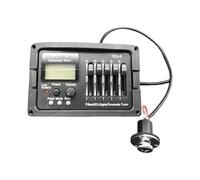 wisoolkic Afinador cromático para guitarra acústica. Pastilla cromática para principiantes ambiciosos que buscan un buen rendimiento. 5 bandas para guitarra clásica folk. Afinador de ukelele para