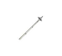 wisoolkic Anclajes para Pesca en Hielo, Varillas de extensión, Equipo Duradero de Acero Inoxidable para excavaciones Profundas, Anclas multifuncionales para Pesca en Hielo.