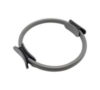 wisoolkic Anillo mágico para deportes, ligero, compacto y antideslizante, versátil, accesorios de entrenamiento, Pilates, herramientas de gimnasia TPE, gris, 37.5 * 3.5 cm