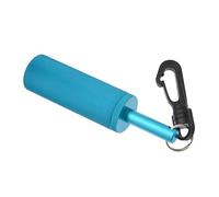 wisoolkic Anillo vibrador Submarino para Buceo Equipo de Buceo Premium para una atención y comunicación efectivas Durante el Seguridad Tanque Sonajero Stick Tech, Azul, 11.8 x 2.8 cm