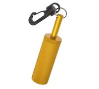 wisoolkic Anillo vibrador Submarino para Buceo Equipo de Buceo Premium para una atención y comunicación efectivas Durante el Seguridad Tanque Sonajero Stick Tech, Oro, 11.8 x 2.8 cm