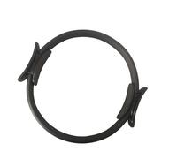wisoolkic Aro de Pilates Premium, Herramienta para Ejercicio de Cuerpo Completo para Mujeres y niñas, círculo mágico de Fitness para Entrenamiento físico, Anillo de Yoga PP, Negro
