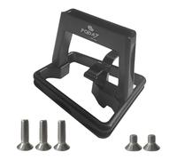 wisoolkic Bloque portaequipajes Delantero para Bicicleta Duradero y Soporte de Soporte Delantero Plegable para Bicicleta con fácil instalación, Cesta para, Bolsa, portaequipajes