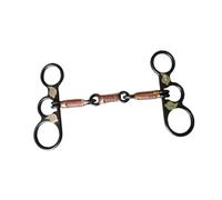 wisoolkic Bocado de Entrenamiento de Acero Inoxidable para Caballos, cómodo y Suelto, para Exteriores, Proporciona un Control eficaz.