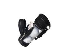 wisoolkic Bolsa portátil para Pelotas de Golf para Mujer, con cinturón, Elegante y práctica. El Compartimento Exterior Sirve para Guardar Clavos.