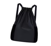 wisoolkic Bolsas con cordón, bolsas de PE, mochilas informales, mochilas ligeras y duraderas con cordón, adecuadas para todo lo esencial, con para niños, hombres y mujeres, grandes.