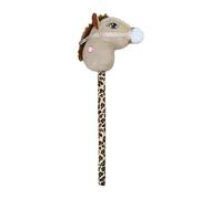 wisoolkic Caballo de Juguete Ligero para Pasatiempos Que Mejora Las Habilidades de Equilibrio y el Juego imaginativo. Regalo para pequeños Jinetes. Caballo Juguete para niños , Beige , 70x30cm