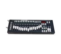 wisoolkic Controlador de iluminación para DJ DMX 512, consola mezcladora de iluminación de escenario, controlador de equipos para profesionales y eventos, para de cabeza móvil