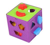 wisoolkic Cubo de clasificación de formas educativo para niños: una forma entretenida mejorar la motricidad fina y el desarrollo cognitivo. Bloques formas geométricas y caja clasificadora interactiva.