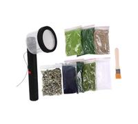 wisoolkic El aplicador de Flocado de césped estático, Compacto y liviano, Hace Que Plantar y flocar el césped Sea Sencillo para Cualquier Entusiasta Aficionado Mini Arena estática para Flocado