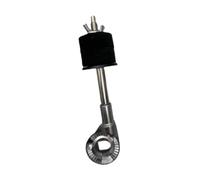 wisoolkic El mini apilador de platillos mide 2,5 cm de largo y es compatible con el kit batería, lo que facilita su instalación y mantenimiento. Está hecho metal, Estilo A