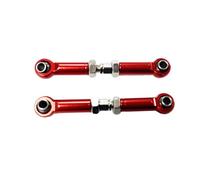 wisoolkic Enlace de Varilla de dirección de aleación de Aluminio para 1/14 MJX 14209 14210 Enlace de dirección de aleación de Aluminio Duradero para Hyper Go, Rojo