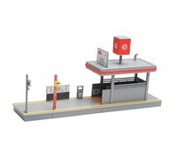 wisoolkic Estación de Metro en Miniatura a Escala 1/64. Divertido Proyecto de Bricolaje Que fomenta la Creatividad y la colaboración. Rompecabezas arquitectónico para Adultos y niños.