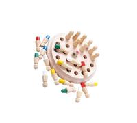 wisoolkic Juego de ajedrez con Memoria de para Madera, Rompecabezas, Juguetes interactivos, Divertidos, para Mejorar la resolución Problemas los niños, Juguetes educativos Inteligentes, Juego con