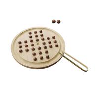 wisoolkic Juego de de Solitario Artesanal. Juego Solitario para Madera. Noches Familiares entretenidas Que garantizan Muchas experiencias alegres. Rompecabezas para Madera clásico.