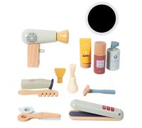 wisoolkic Juego de peluquería de para Madera, Peluquero, Estilista, Experiencia Juego peluquería inmersiva, fomenta Las Habilidades lingüísticas Mediante Actividades Divertidas, Divertido Juguete