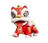 wisoolkic Juguete para Caminar León danzante eléctrico Que trae Patrimonio Cultural y Buena Fortuna a los niños Experiencia Divertida de Juego Cumpleaños Vacaciones Navidad Año Nuevo Festival Regalo