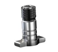 wisoolkic Llave eléctrica compacta de conversión de eje cuadrado Accesorio llave confiable Acero al carbono Útil Eje cuatro manguitos Conversión eléctrica cuadrada Eficiente