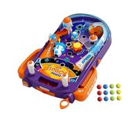 wisoolkic Máquina de Pinball para niños, Juguete de Desarrollo diseñado para familias con emocionantes experiencias Juego. Máquina Pinball para niños, Juego , con luz , 43 x 46.5 x 14.5 cm
