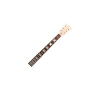 wisoolkic Mástil de guitarra eléctrica, cabezal de paleta, componentes, diapasón repuesto, palisandro. Mástil guitarra bien construido, diseñado para reemplazar el eléctrica, con