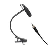 wisoolkic Micrófono de saxofón con clip, condensador de instrumento, micrófono de cuello de cisne que proporciona capturas de audio dinámicas en cualquier entorno, receptor y, Negro, L4