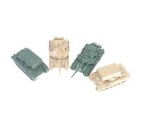 wisoolkic Modelo de Tanque 4D Tanque blindado Tanques en Miniatura Rompecabezas Juegos de vehículos Rompecabezas Modelos a Escala coleccionables Juegos Modelos Tanques Escala