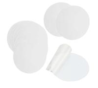 wisoolkic Parche de reparación para Carpas, toldos y colchones inflables para Acampar al Aire Libre con Adhesivo Transparente Impermeable e Inflable. Parche Autoadhesivo, 10 Piezas, 7 centímetros