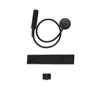 wisoolkic Pastillas para ukelele bajo Sonido acústico Sensibilidad mejorada Opción de reemplazo para músicos Fácil de conectar y desconectar Contacto piezoeléctrico Conectores captación micrófono