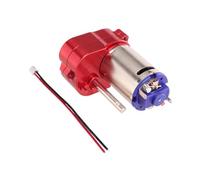 wisoolkic Piezas de repuesto para coche RC con carcasa de motor 1/12, motor y engranaje del eje transmisión, fácil instalación para un reemplazo duradero del coche control remoto, fácil instalar