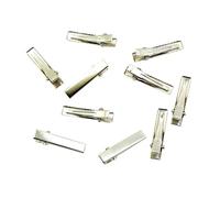 wisoolkic Pinza para el pelo de punta plana con una sola punta. Accesorio práctico para hacer lazos para el pelo. Recomendado para la creatividad y la organización. Pinza para con una sola