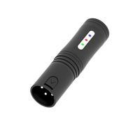 wisoolkic Probador de cable de extremo remoto DMX Herramienta compacta prueba fallas línea señal DMX Dispositivo práctico para profesionales la iluminación Probador luces escenario