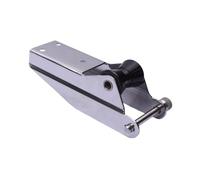 wisoolkic Rodillo de Anclaje para Barco, Acero Inoxidable, Resistente a la corrosión, Repuesto de Soporte para Trabajo Pesado, Rodillo de Proa, Montaje para, Plata, 200 mm