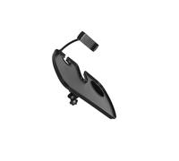wisoolkic Soporte de micrófono ajustable, soporte para vasos, bandeja de almacenamiento con rotación 360 grados para transmisiones en Para vivo y presentaciones, para micrófono, estante, para