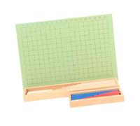 wisoolkic Tablero de Suma de matemáticas Juguete Aprendizaje Aprendizaje temprano Fomenta la práctica práctica Herramienta educativa más Segura Divertido Material manipulativo matemáticas Material