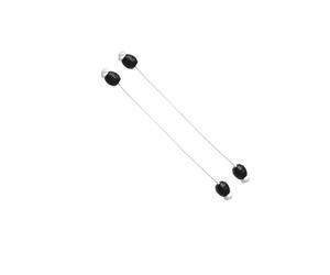 wisoolkic Tubo de Goma para Pesca submarina, Cuerda de espoleta, Accesorios duraderos, fácil Instalar, Cable espoleta, tapón cónico en Forma V, Tubo Goma Ligero,